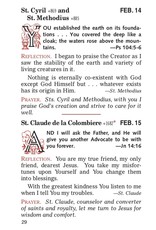 Catholic Book Publishing The Saints Day by Day, by Marci Alborghetti (imitation leather)