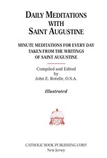 Catholic Book Publishing Daily Meditations with St. Augustine, by John Rotelle (vinyl)
