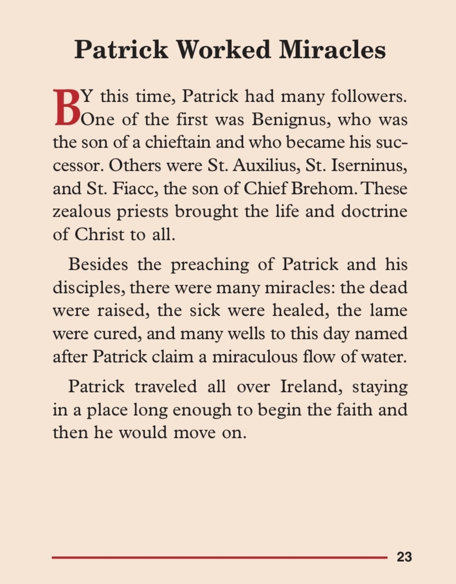 Catholic Book Publishing Saint Patrick, by Rev. Lawrence Lovasik