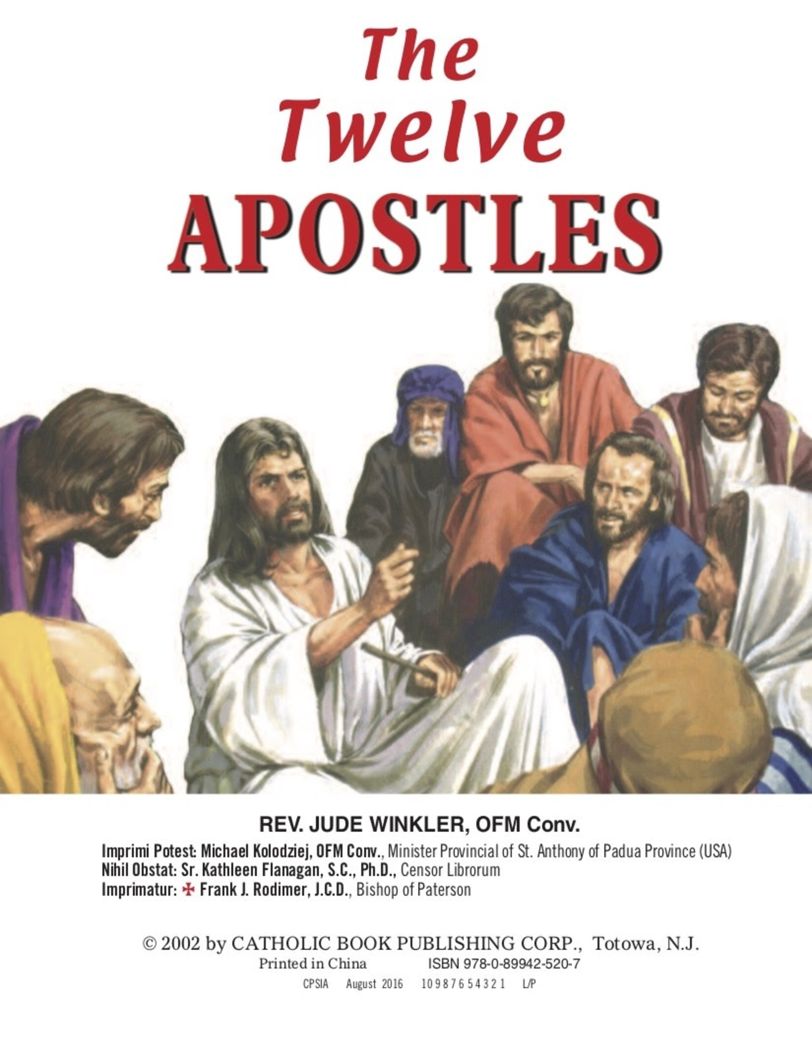 Catholic Book Publishing The Twelve Apostles, by Rev. Jude Winkler