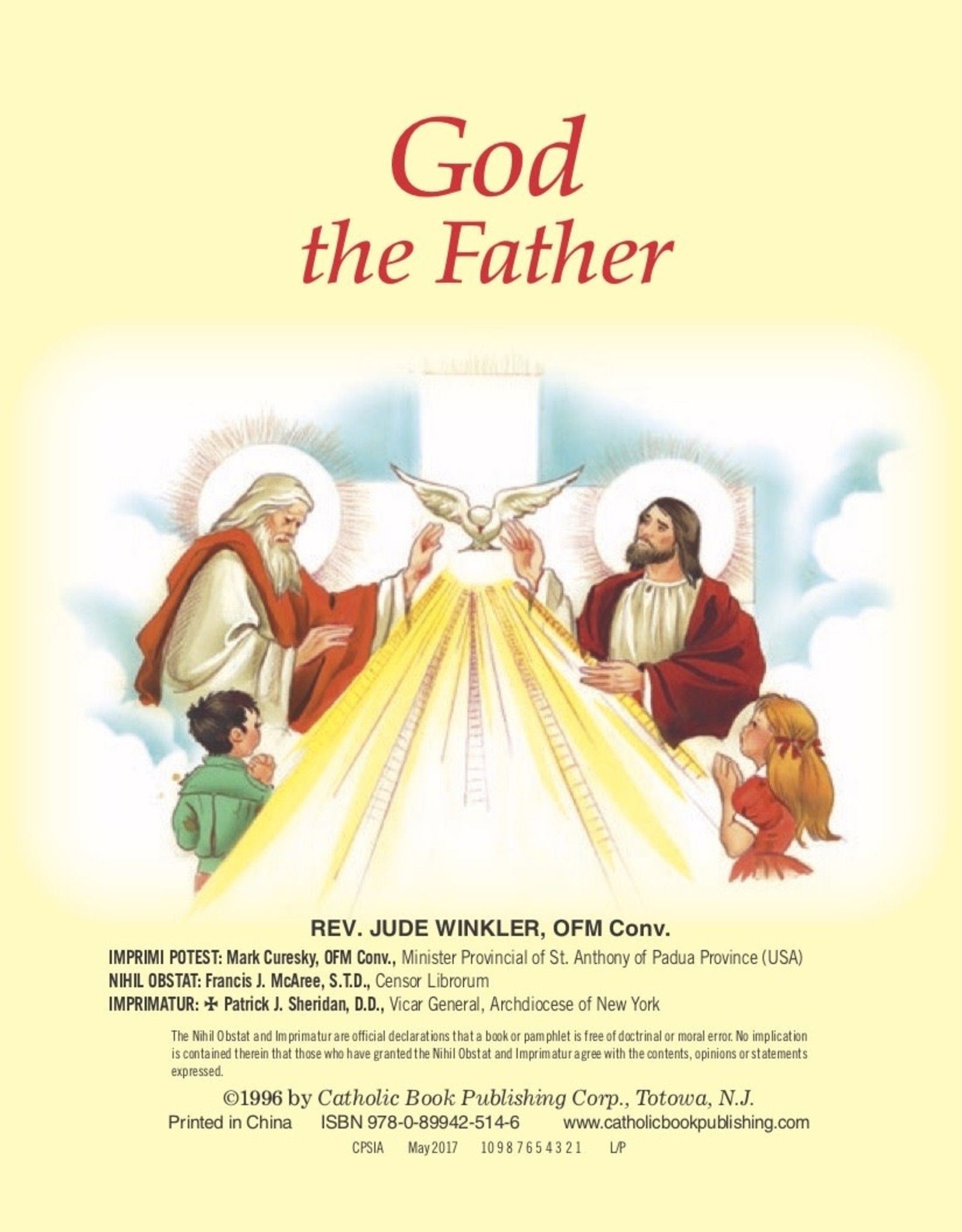 Catholic Book Publishing God the Father, by Rev. Jude Winkler