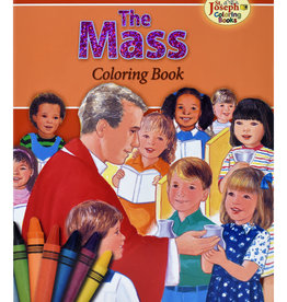 Catholic Book Publishing Coloring Book About the Mass, by Emma McKean