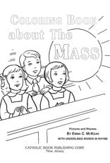 Catholic Book Publishing Coloring Book About the Mass, by Emma McKean