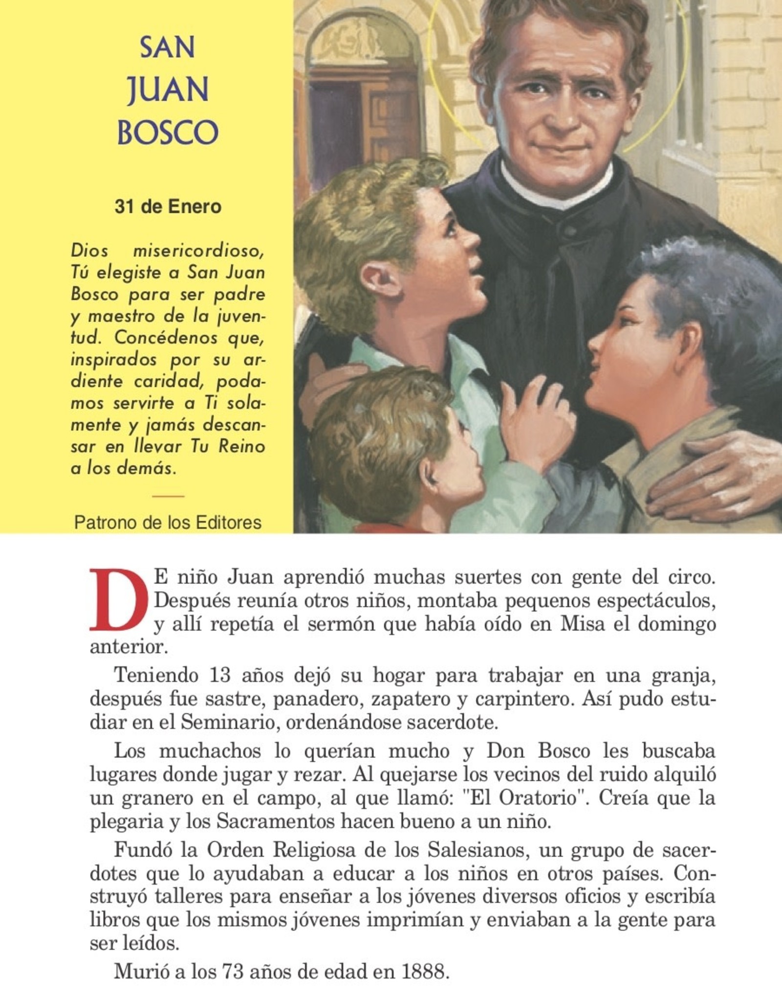 Catholic Book Publishing Libro de los Santos