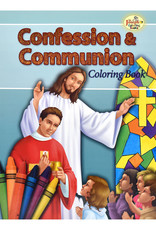 Catholic Book Publishing Confession and Communion Coloring Book (paperback)