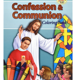 Catholic Book Publishing Confession and Communion Coloring Book (paperback)