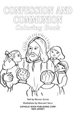 Catholic Book Publishing Confession and Communion Coloring Book (paperback)