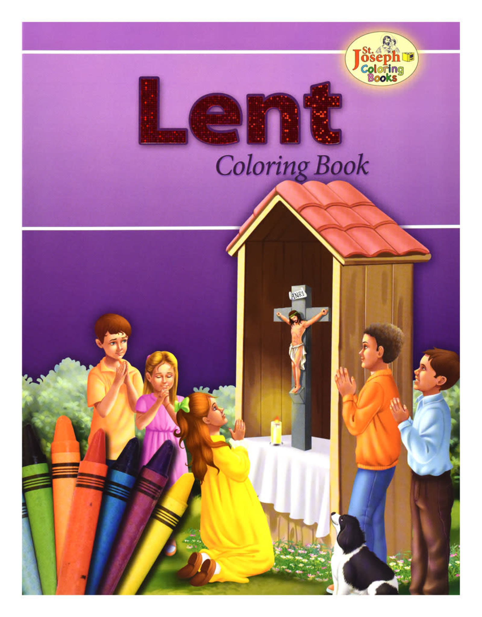 Catholic Book Publishing Coloring Book About Lent