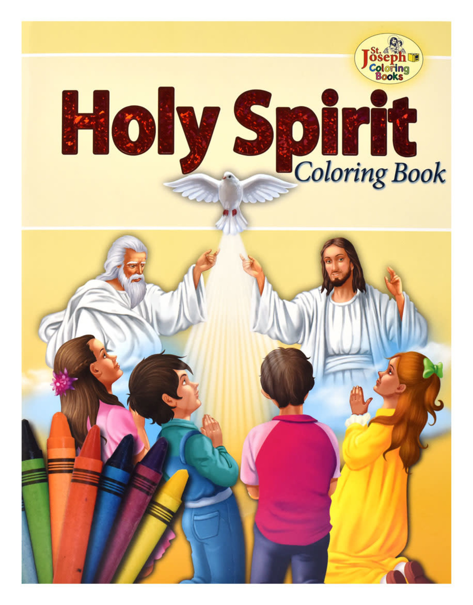 Catholic Book Publishing Coloring Book About The Holy Spirit, by Michael Goode and Margaret Buono (paperback)