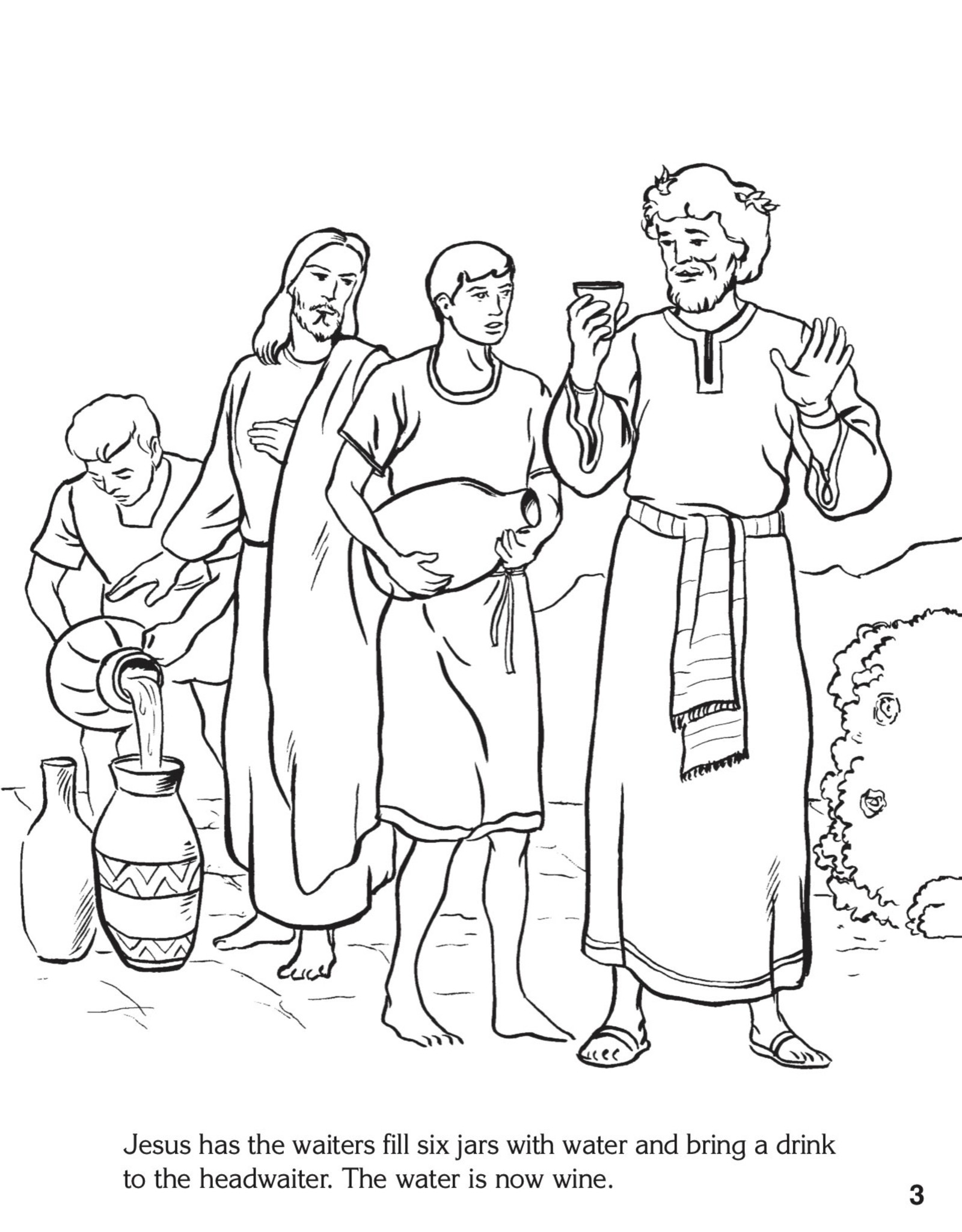 miracles coloring pages