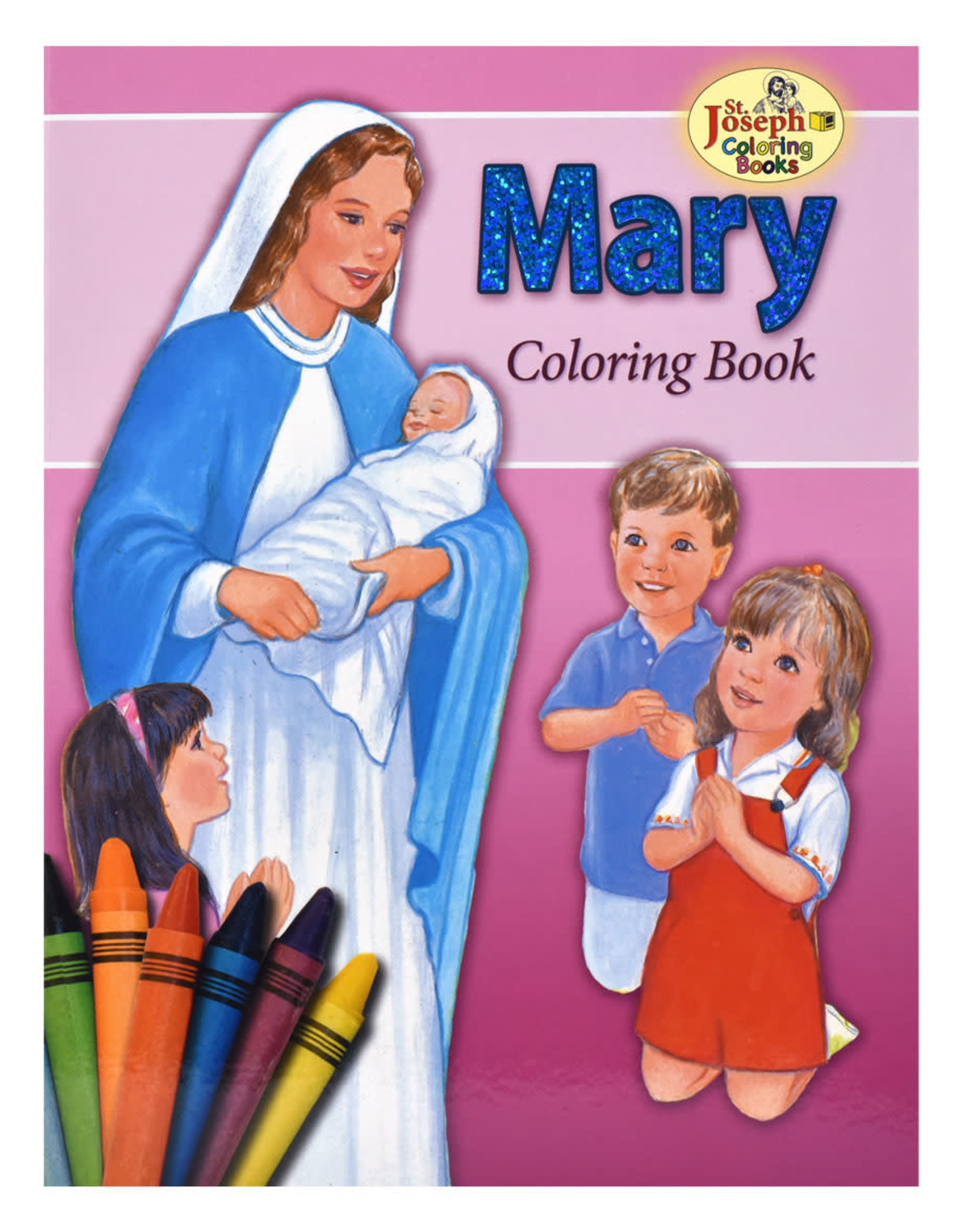 Catholic Book Publishing Coloring Book About Mary, by Emma McKean