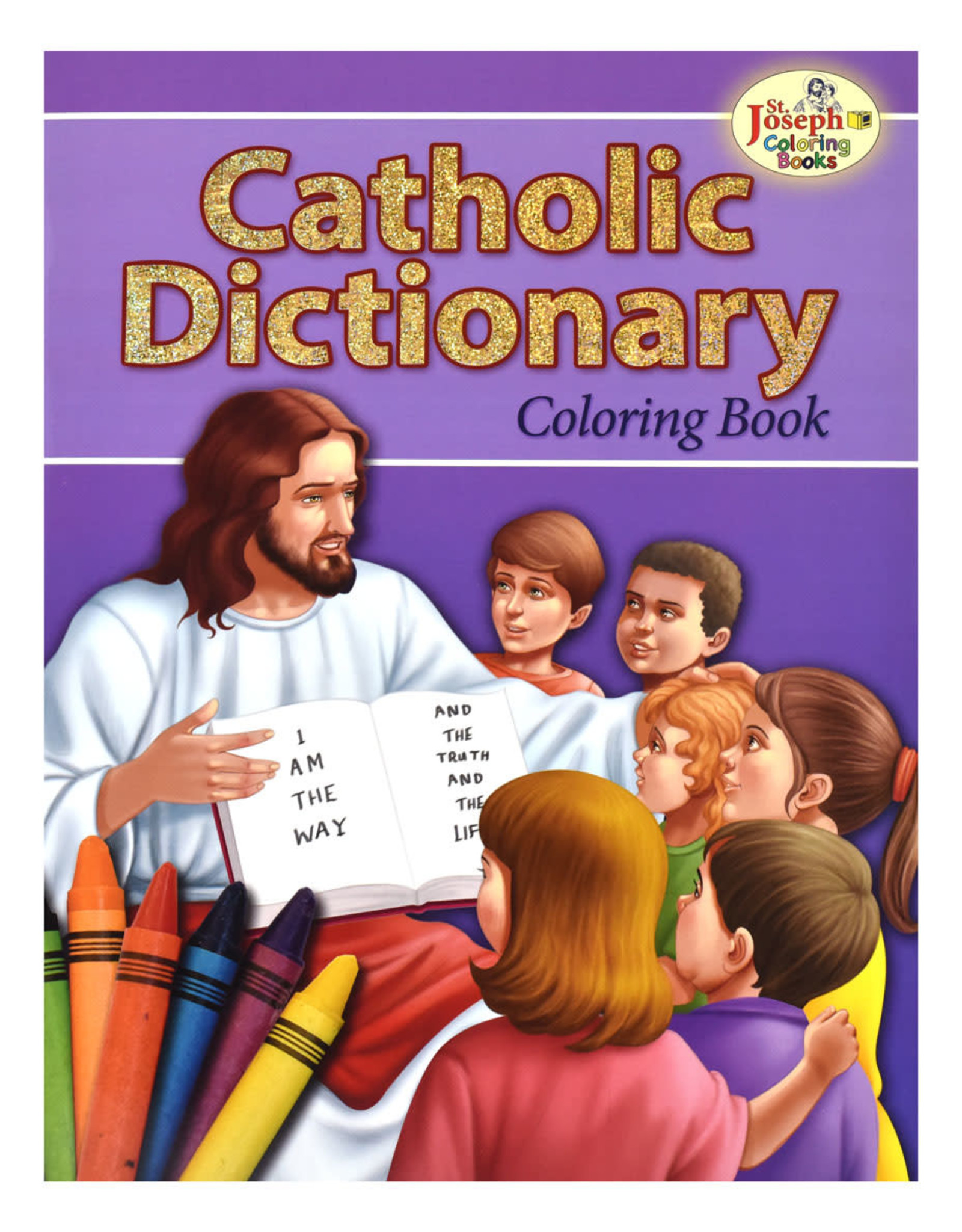 Catholic Book Publishing Catholic Dictionary Coloring Book