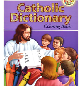 Catholic Book Publishing Catholic Dictionary Coloring Book