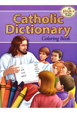 Catholic Book Publishing Catholic Dictionary Coloring Book