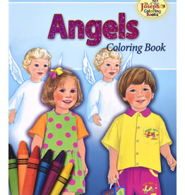 Catholic Book Publishing Coloring Book About the Angels, with pictures and rhymes by Emma McKean