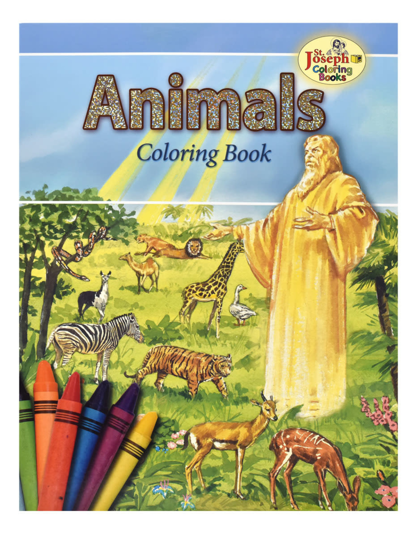 Catholic Book Publishing Animals of the Bible Coloring Book