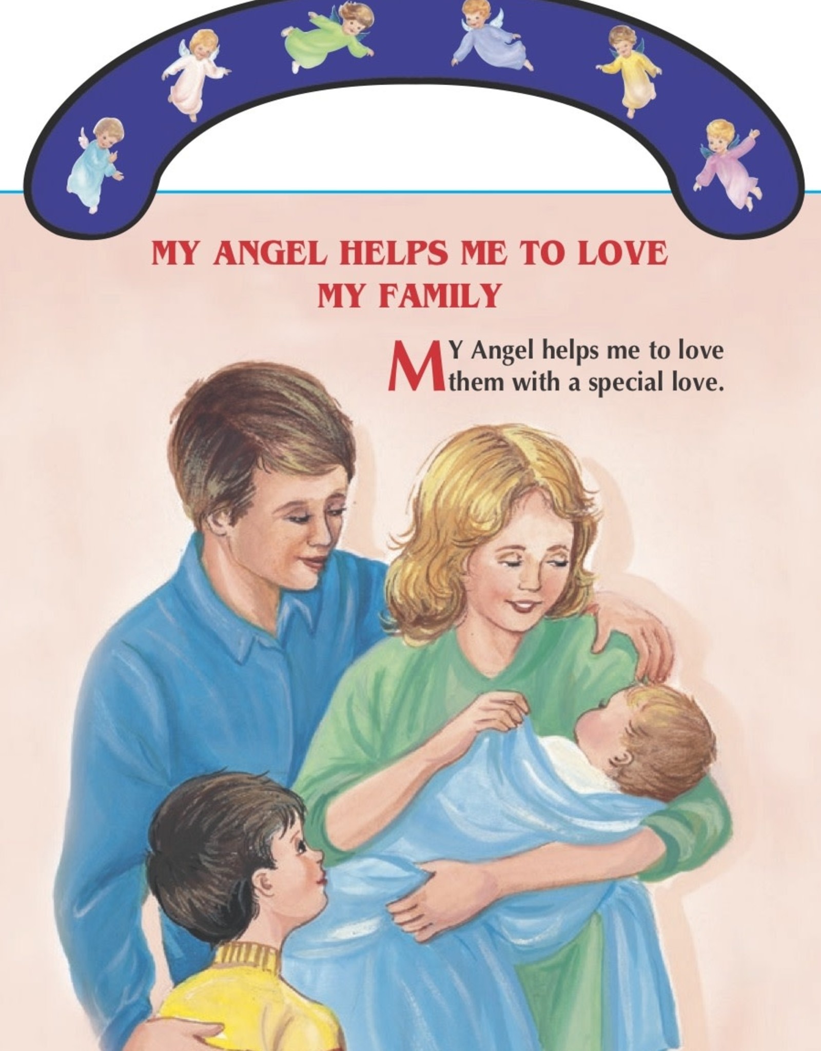 Catholic Book Publishing Our Guardian Angels (St. Joseph "Carry-Me-Along" Board Book), by George Brundage