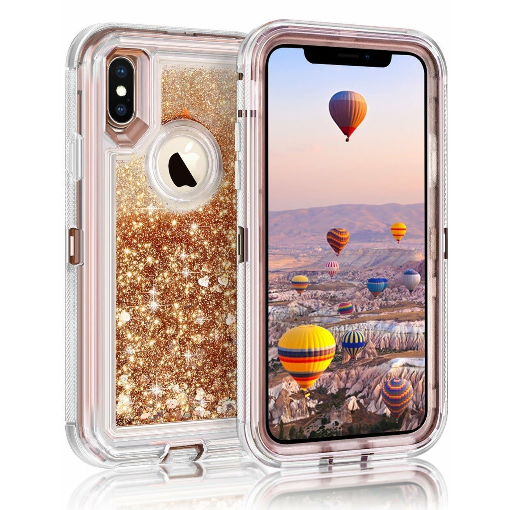 iPhone XR Water Glitter Pro Case - BTB Electronics