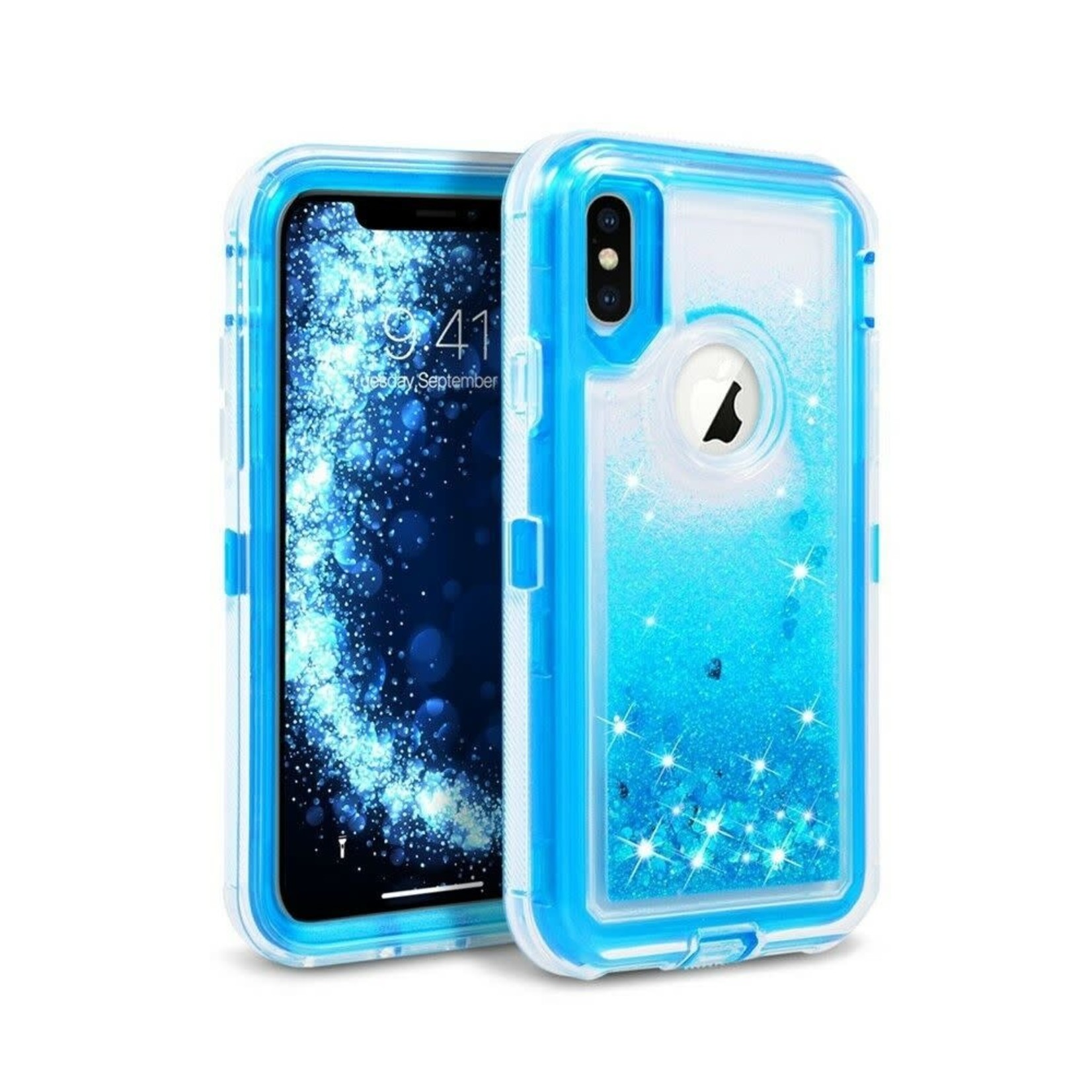 iPhone XR Water Glitter Pro Case - BTB Electronics