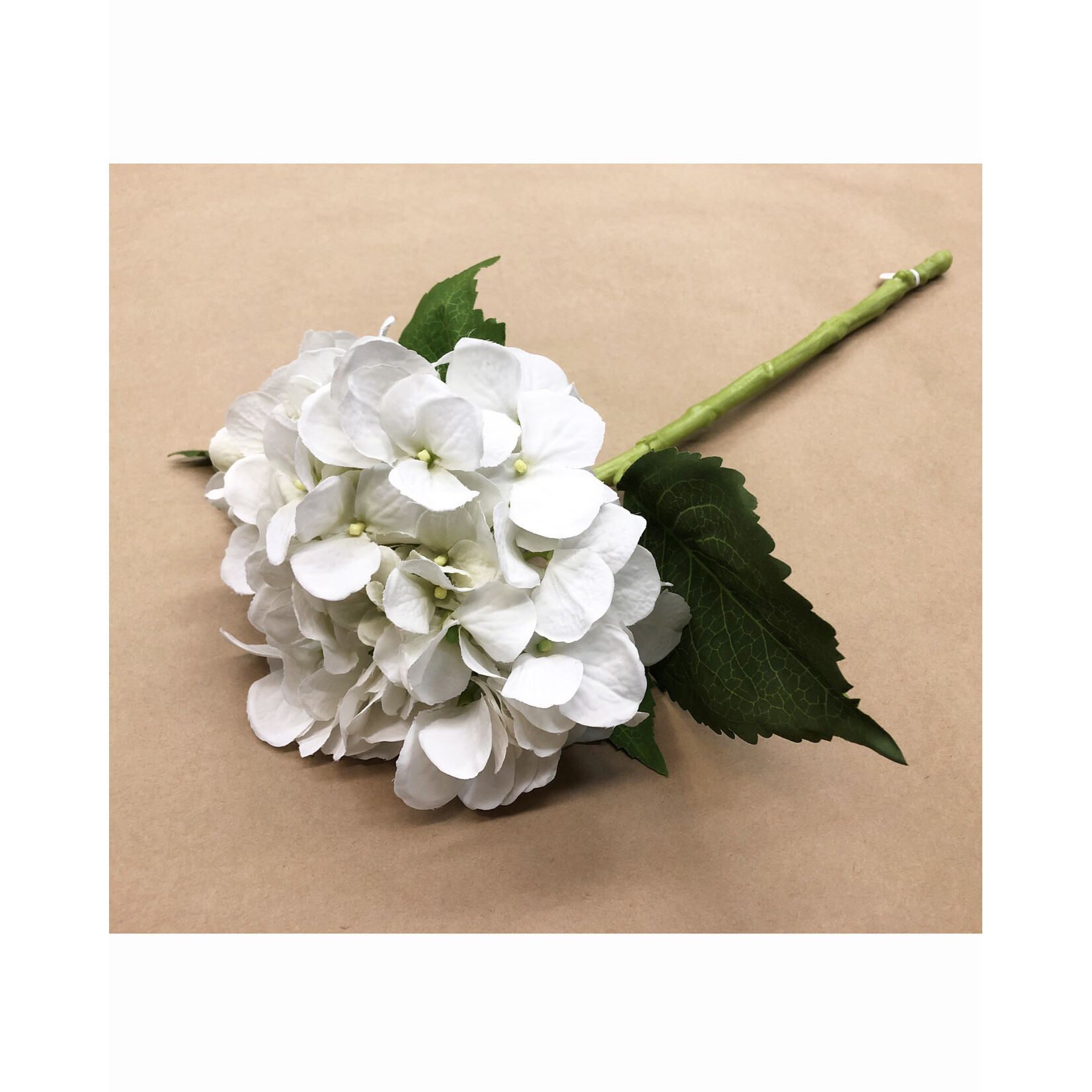 19" HYDRANGEA SPRAY WHITE