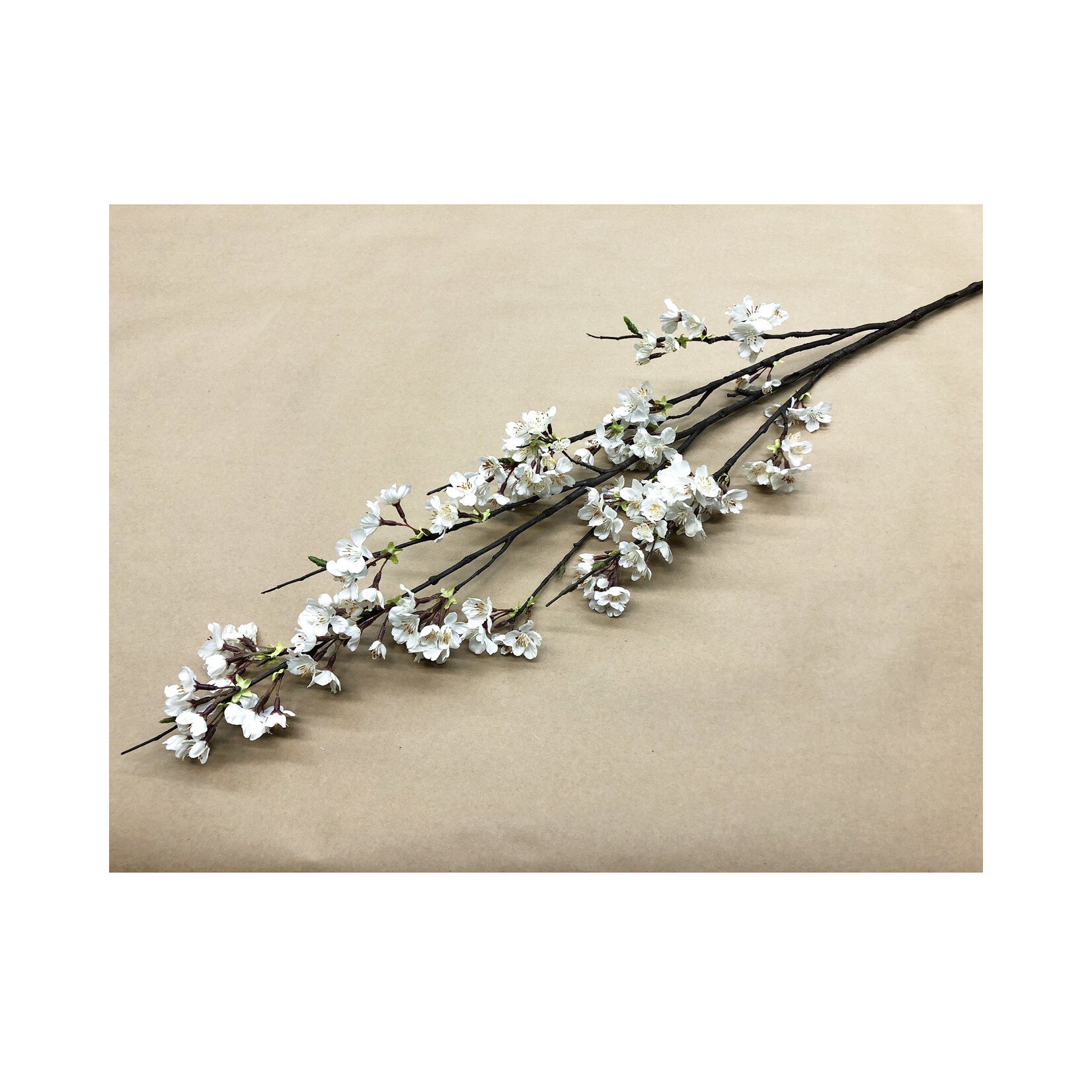 51"  CHERRY BLOSSOM SPRAY WHITE