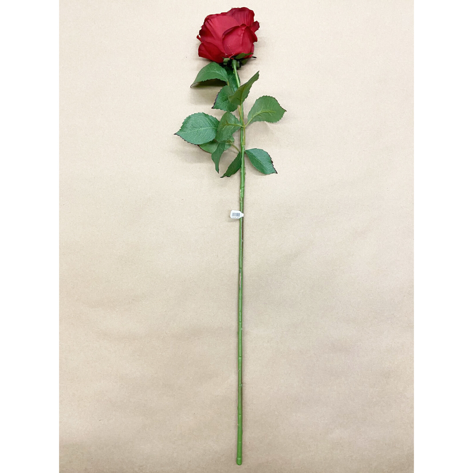 27.5" COTTAGE ROSE BUD SPRAY RED