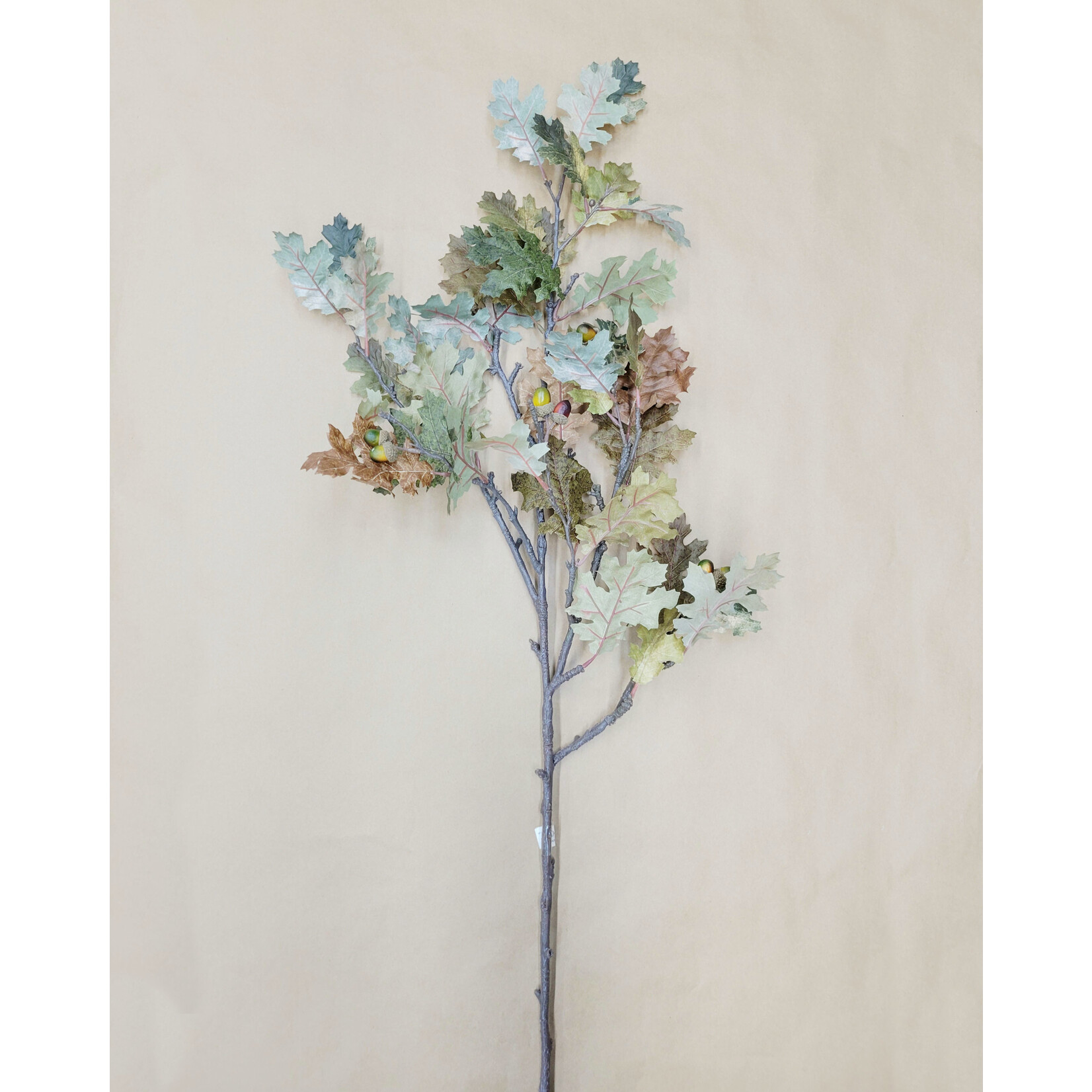 54" OAK SPRAY GREEN BROWN