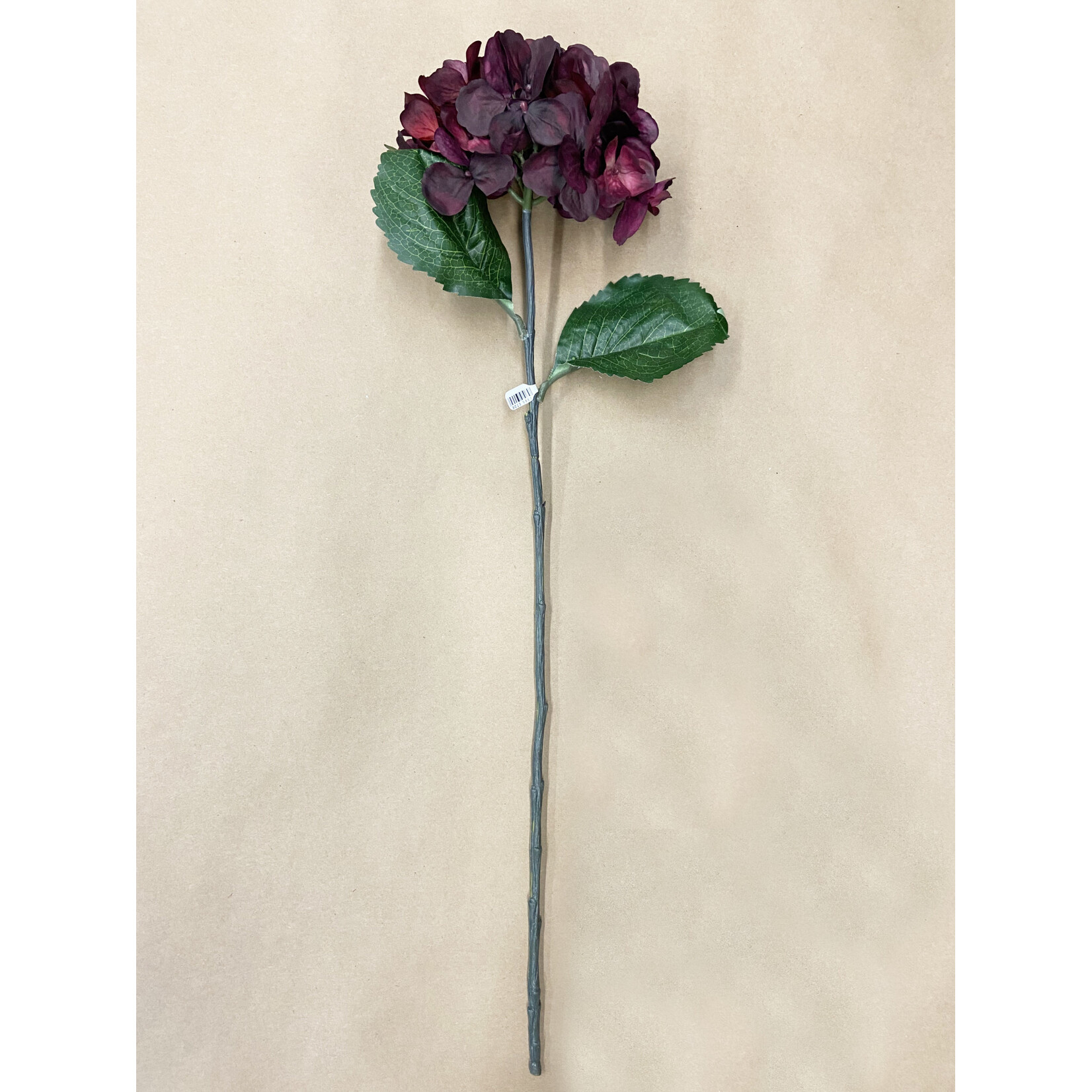 26.5" HYDRANGEA SPRAY BURGUNDY