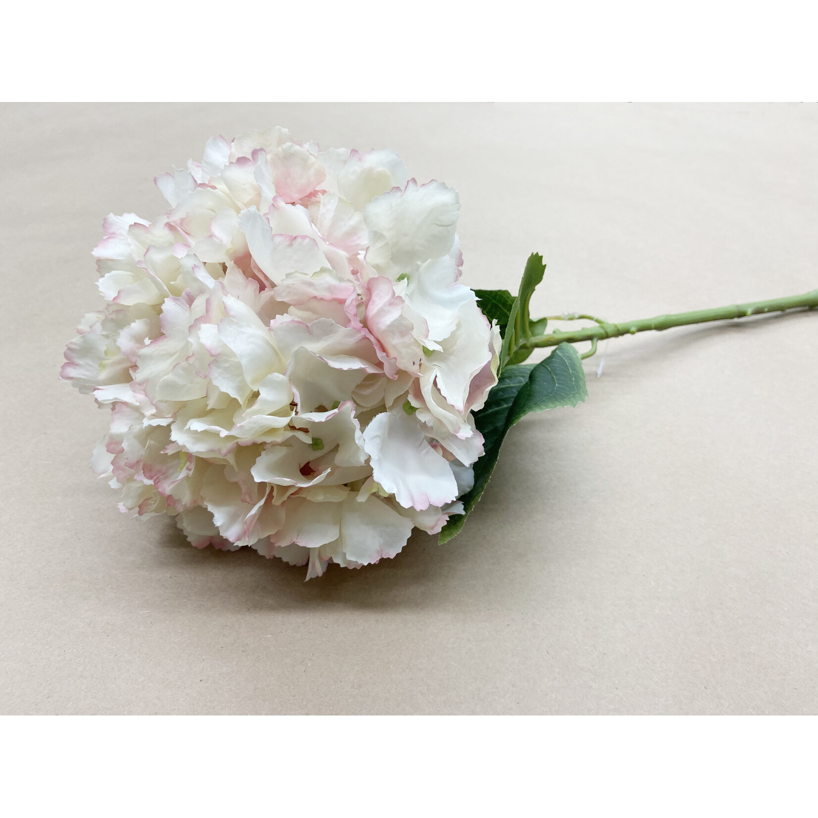 26" HYDRANGEA SPRAY ROSE CREAM
