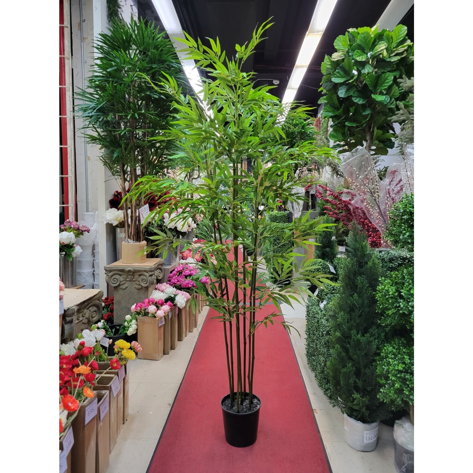7' BAMBOO TREE GREEN