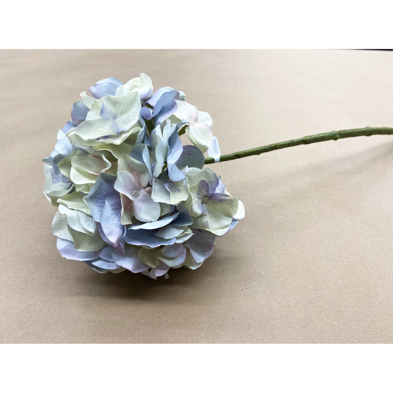 21" HYDRANGEA SPRAY LAVENDER CREAM