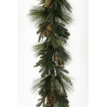 XGG54L-GN: 6' MIXED PINE GARLAND GREEN