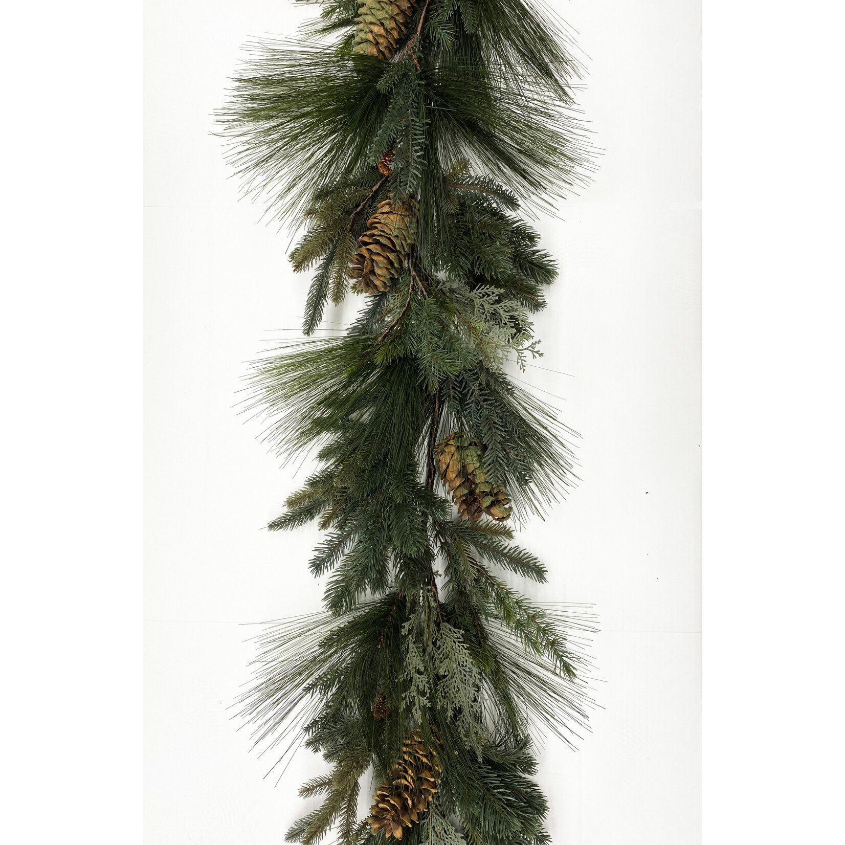 6' MIXED PINE GARLAND GREEN