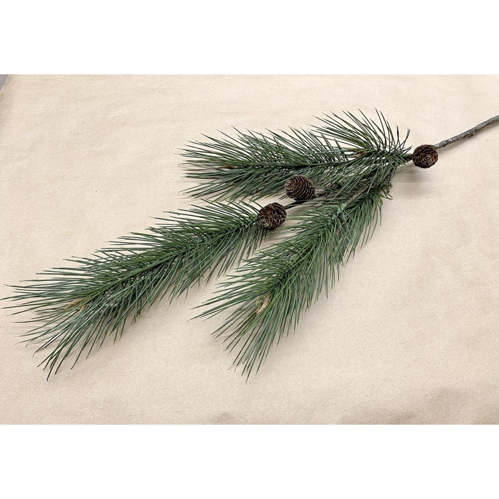 47" LONG NEEDLE PINE SPRAY GREEN