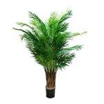 CTA268-GN: 7' ARECA PALM TREE IN POT GREEN (4X)