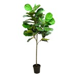 CTF385-GN: 64"FIDDLE LEAE POT GREEN