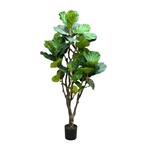 CTF622-GN: 72" FIDDLE LEAF PLANT IN POT GREEN