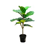 CTF381-GN: 31" FIDDLE LEAF POT GREEN