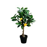 CTL207-YE/GN: 23.5" LEMON TREE IN POT YELLOW GREEN