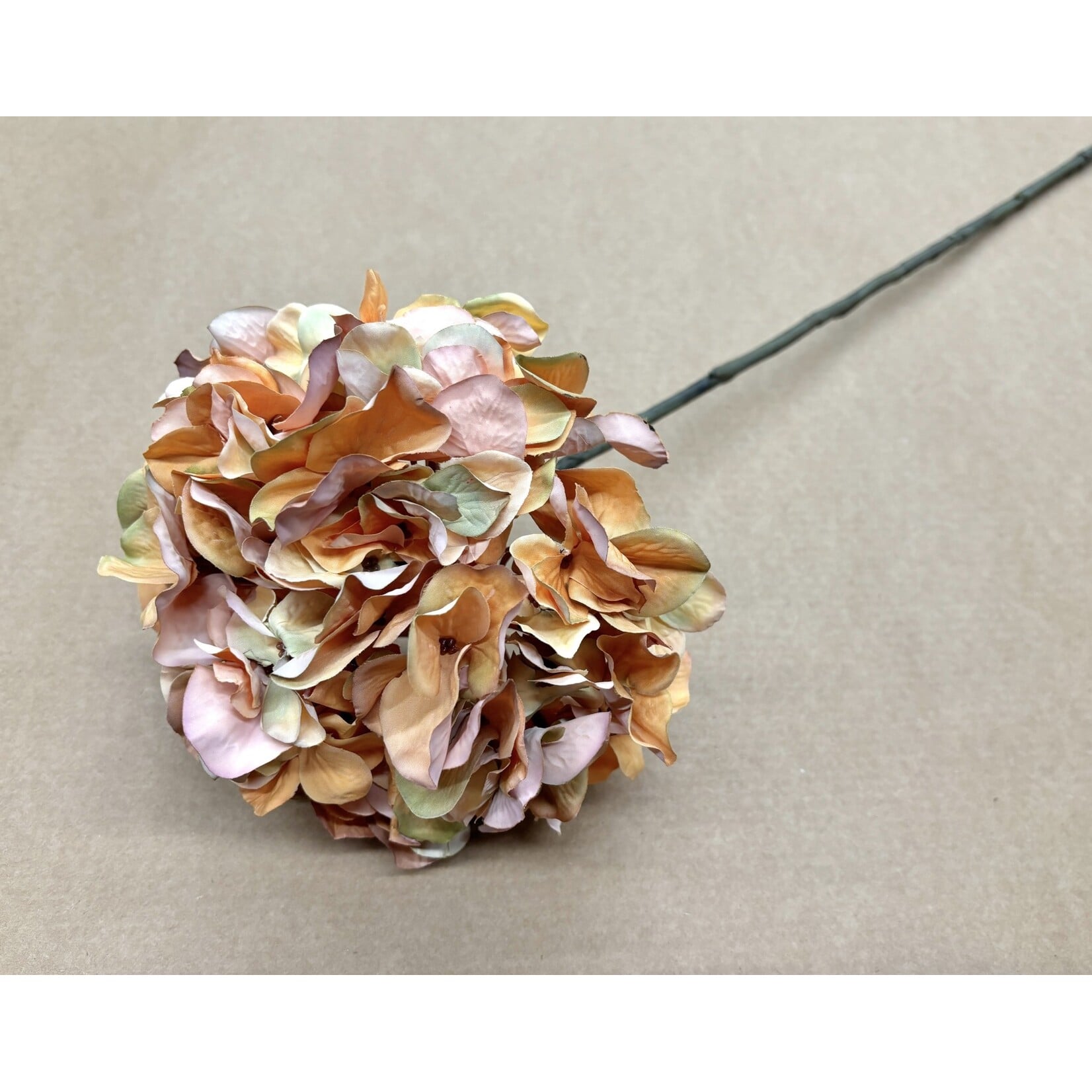 30" HYDRANGEA SPRAY HONEY AMBER