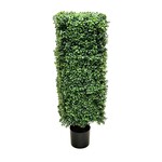 CBT009-GN: 41'' BOXWOOD SQUARE COLUMN TOPIARY GREEN