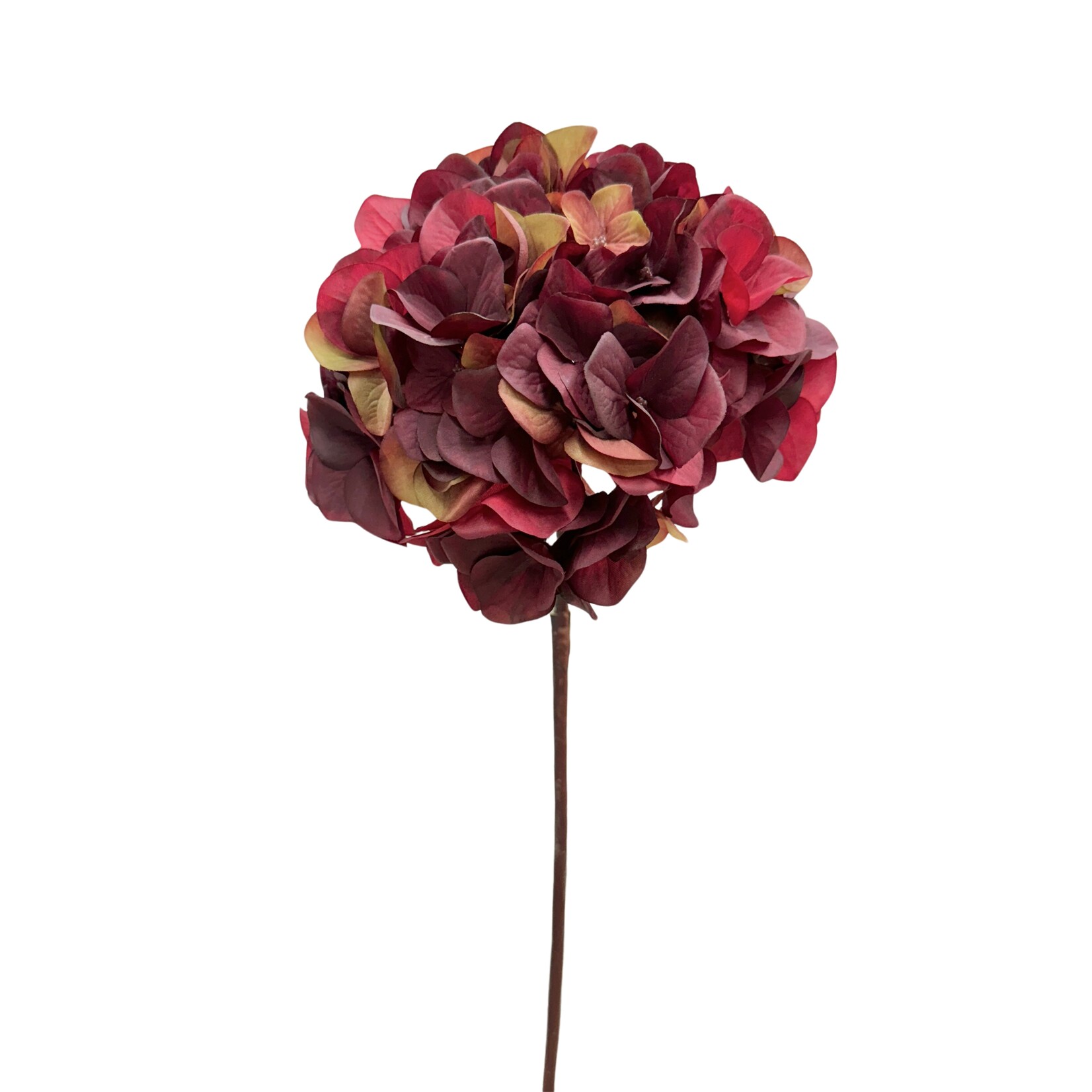 30" HYDRANGEA SPRAY BURGUNDY