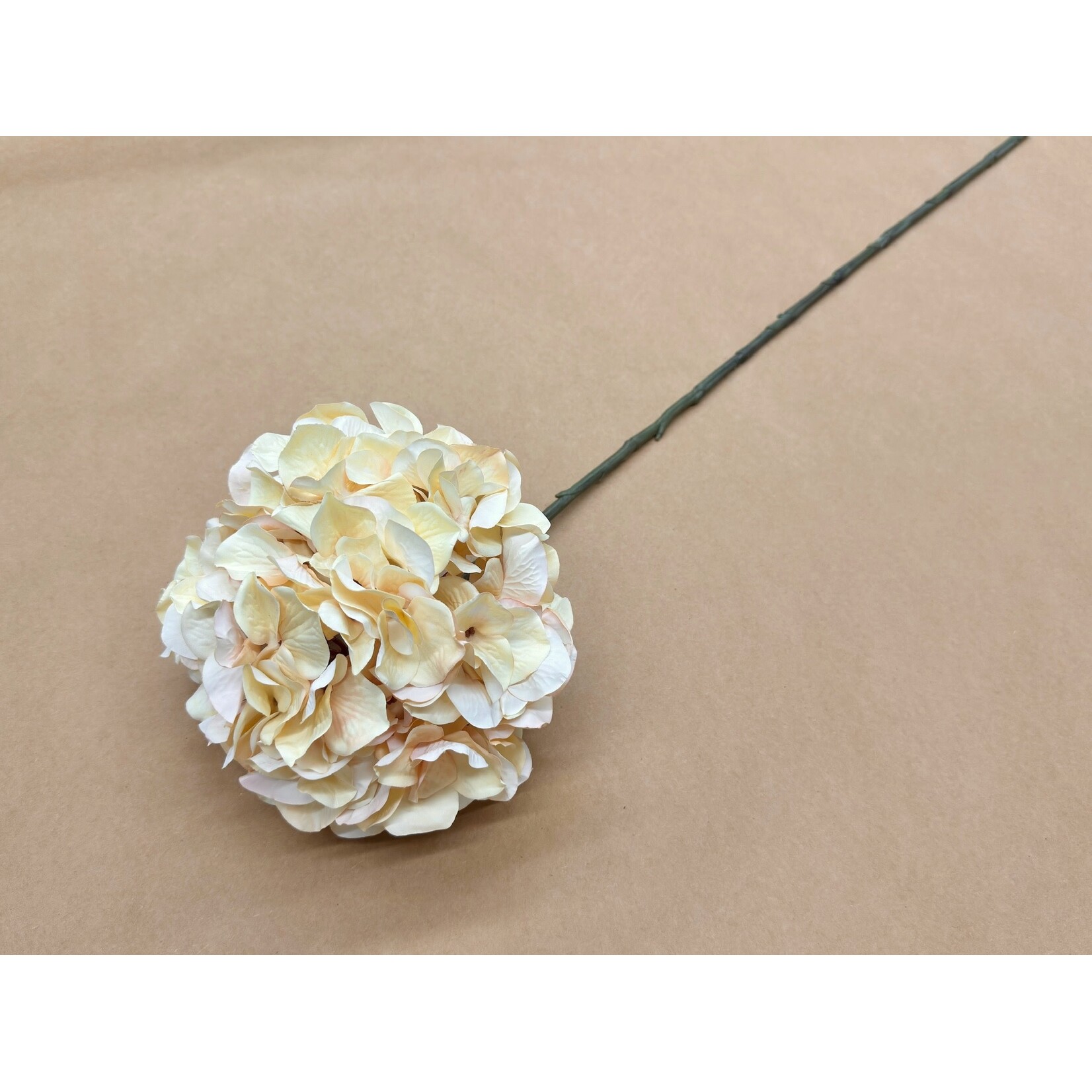 30" HYDRANGEA SPRAY BEIGE