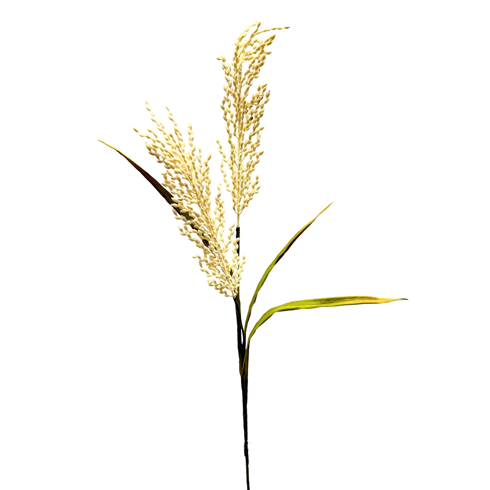 30" PLASTIC RICE SPRAY BEIGE