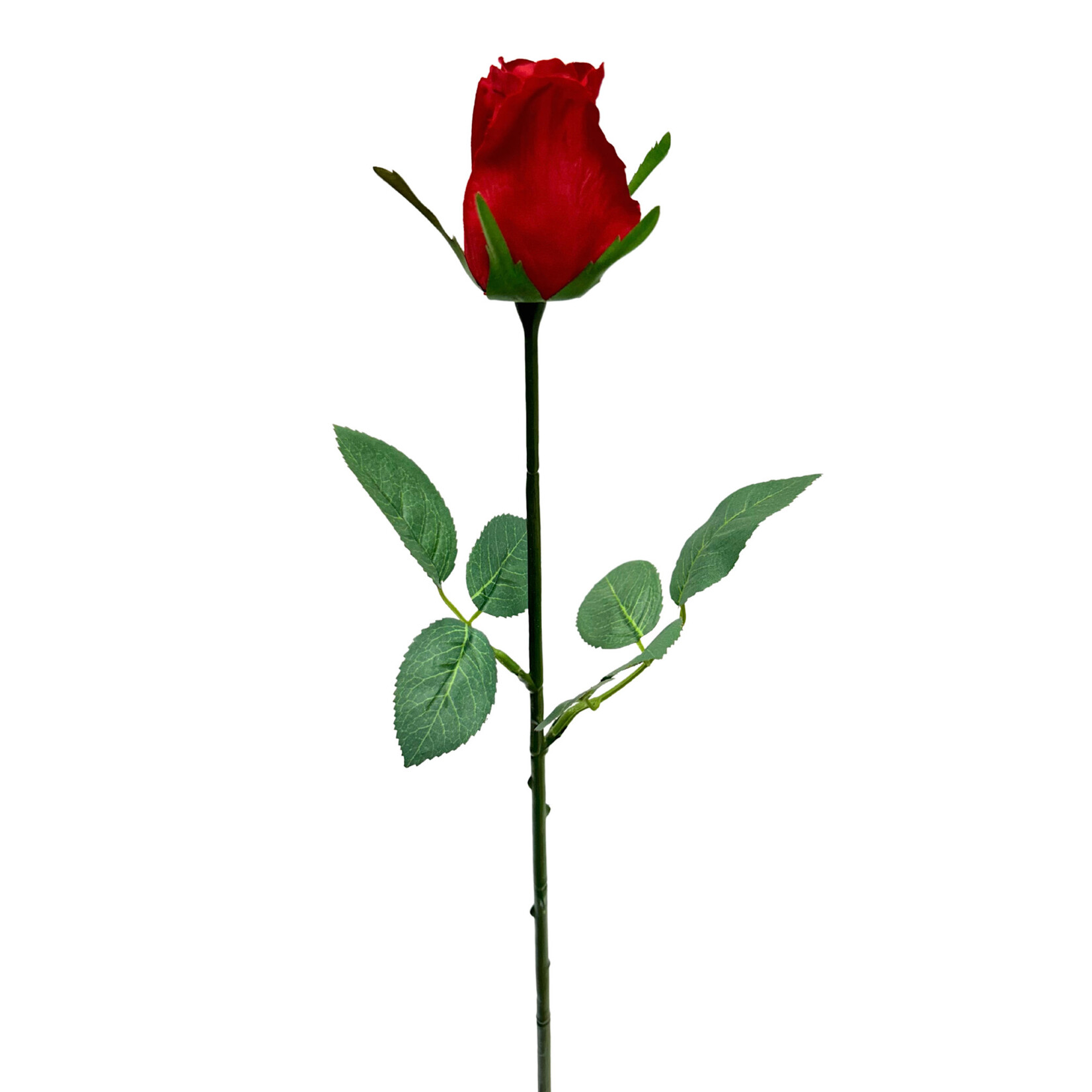 23.5"ROSE BUD SPRAY RED