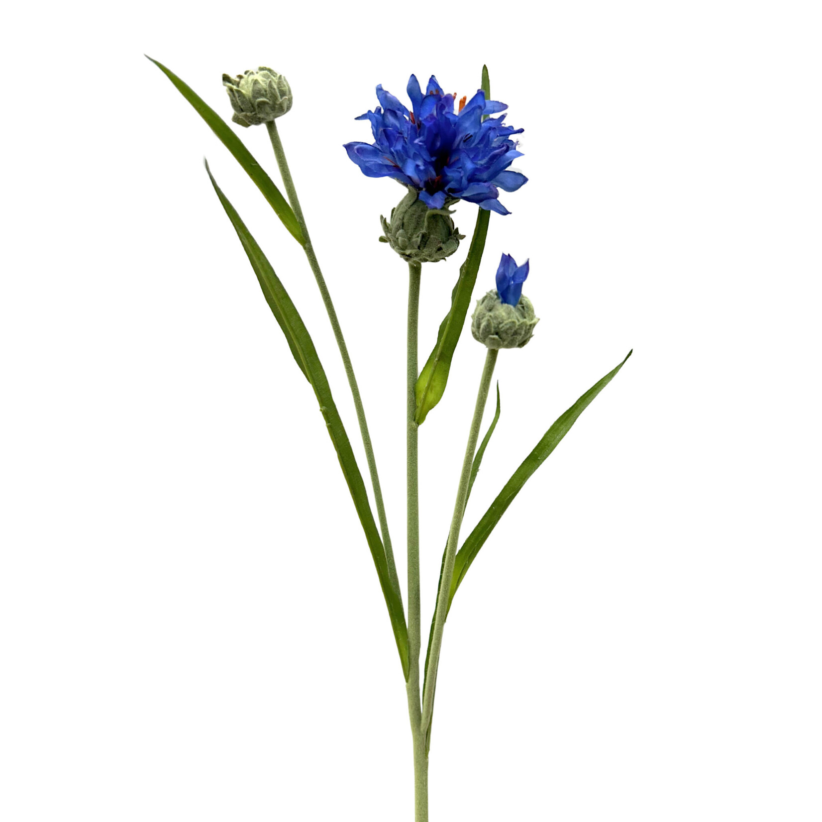 26" CORNFLOWER SPRAY DARK BLUE