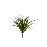 CSG802-GN/BR: 12" VANILLA GRASS BUSH GREEN BROWN