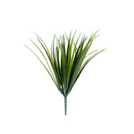 CSG802-GN/FS: 12" VANILLA GRASS BUSH FROSTED GREEN