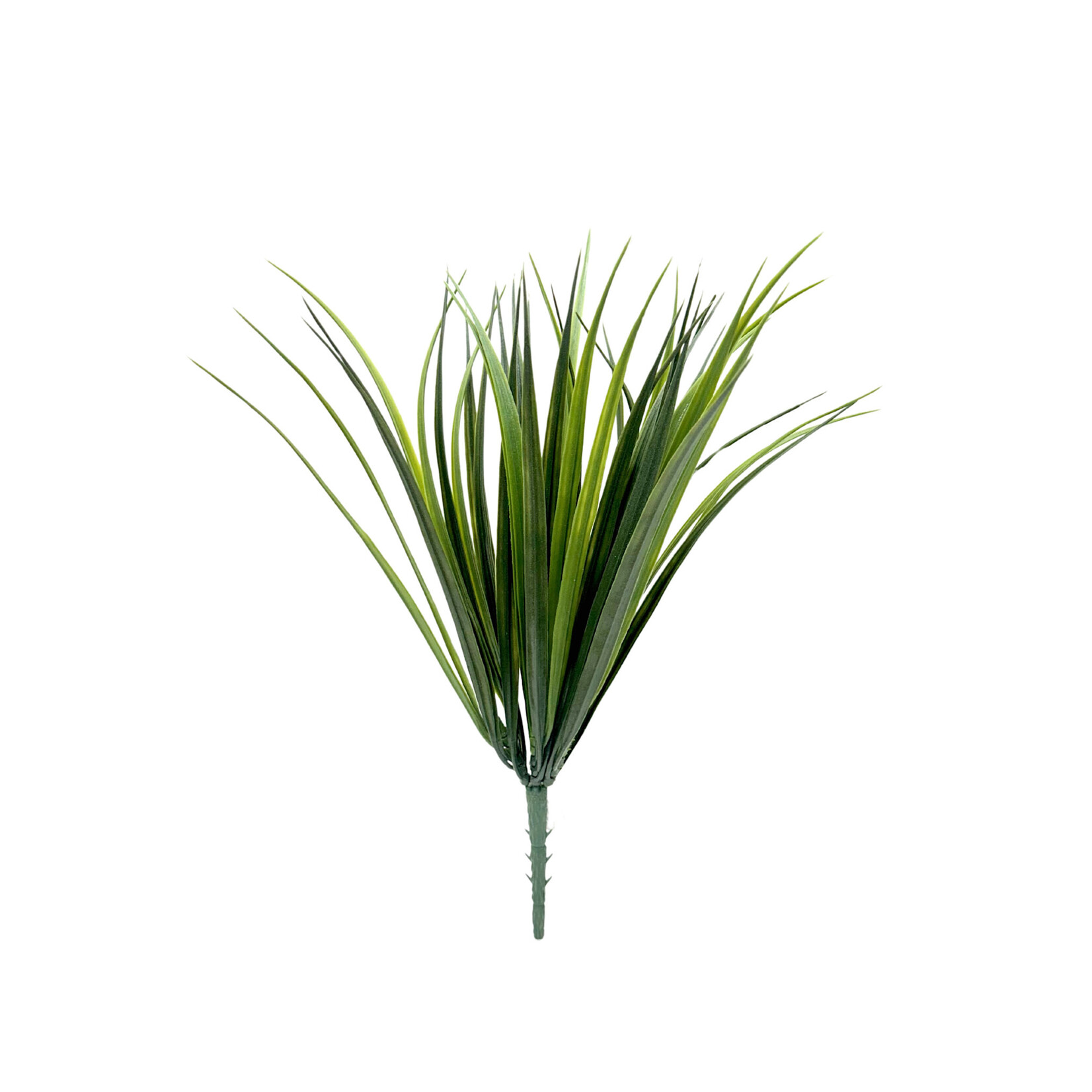 12" VANILLA GRASS BUSH FROSTED GREEN