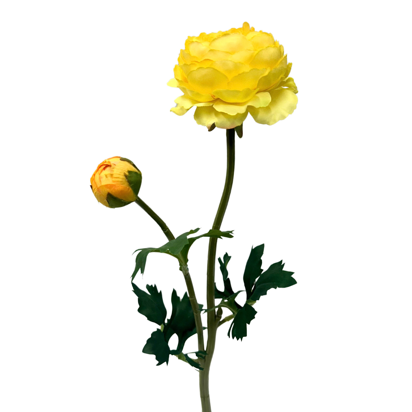 18.9" RANUNCULUS SPRAY YELLOW